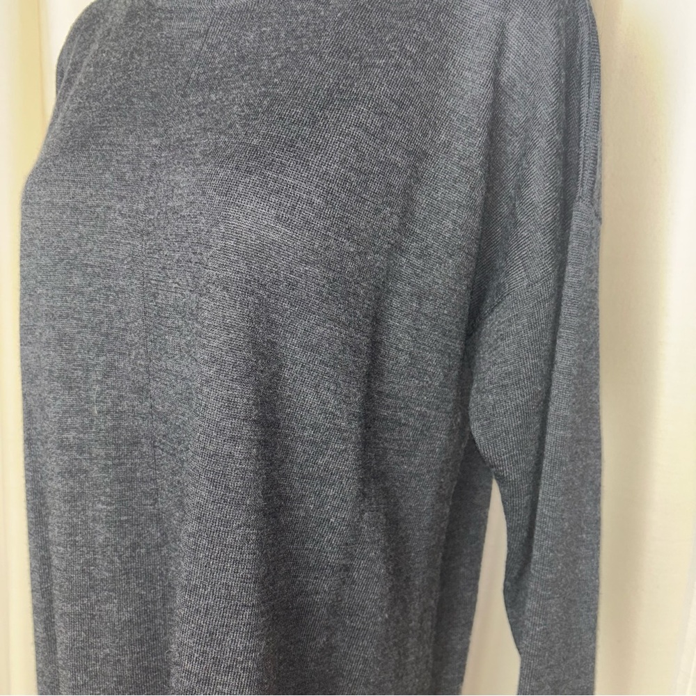 Eileen Fisher Italian Merino Wool Turtleneck Sweater - Picture 5 of 14